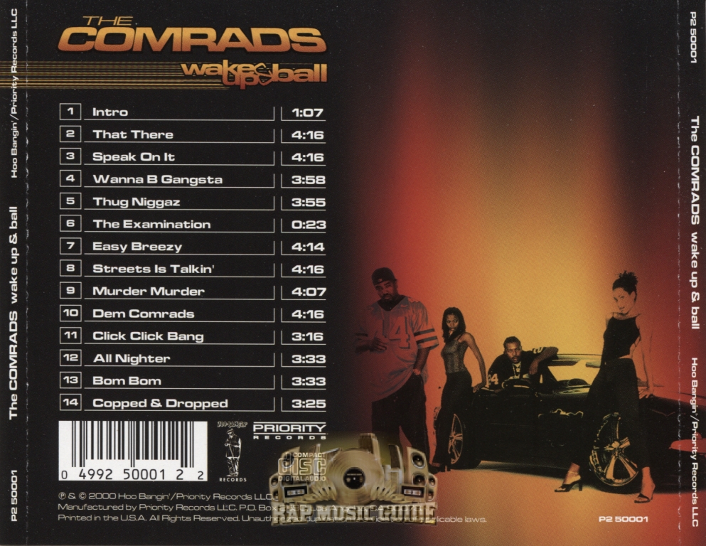 The Comrads - Wake Up & Ball: CD | Rap Music Guide